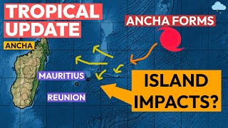 Is Ancha a Threat to Mauritius Reunion and Rodrigues Tropical Weather Update [upl. by Dnumde772]