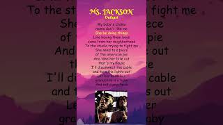 Outkast  Ms Jackson Lyrics shorts [upl. by Akisej561]