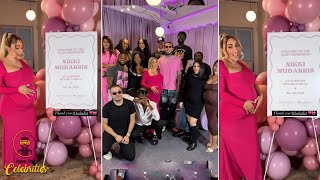 Nikki Mudarris amp LiAngelo Ball Celebrate At Their Second Baby Shower 👶 [upl. by Akiret882]