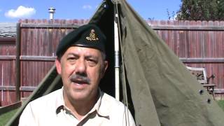 Canadian Army Pup Tent [upl. by Adnir]