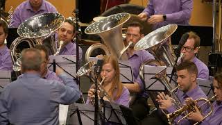 The World Rejoicing  Edward Gregson door Brassband Willebroek [upl. by Trilbi]