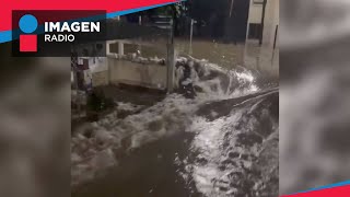 Fuertes lluvias provocan un derrumbe en Naucalpan hay seis muertos [upl. by Ciredec]