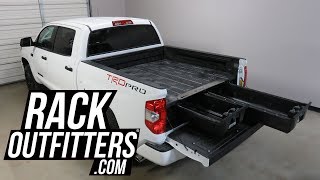 Decked Truck Bed Drawer Organization Overview by Rack Outfitters [upl. by Haze]