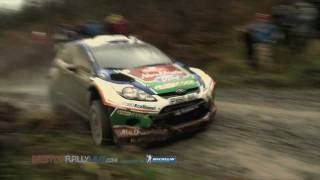 The Race  2011 WRC Wales Rally GB  BestofRallyLivecom [upl. by Reffineg861]