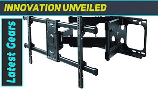 Stellar Mount Industrial Quality Heavy Duty Full Motion Dual Arm Articulating TV Wall Mount [upl. by Olivier]