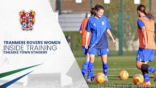 Tranmere Rovers Women  Inside Training Cheadle Town Stingers [upl. by Weaver440]