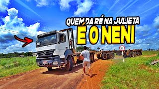 QUEM DA RÉ NA JULIETA E O NENI  TRANSBORDO DE CARGA [upl. by Nnylahs]