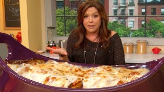 Rachael Ray Makes a PastaLess Lasagna  The Rachael Ray Show [upl. by Noryd730]