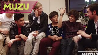 One Direction Exclusive Interview  MUZUTV [upl. by Beedon]