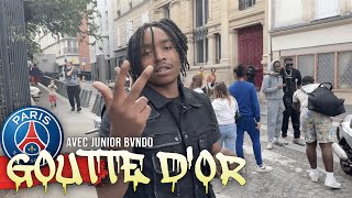 GabMorrison  Immersion à la Goutte dOr avec Junior Bvndo Paris 18ème [upl. by Llebana]