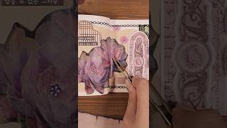 Scrapbooking ASMR 🪷 journal aesthetic scrapbooking asmr craft [upl. by Namaj]