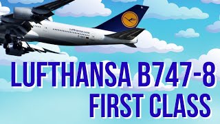 Lufthansa B747 First Class nach Johannesburg  Abflug vom First Class Terminal Frankfurt [upl. by Anayt]