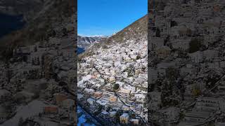 Lake Maggiore Locarno Ascona  Switzerland drone travel locarno winter ascona switzerland [upl. by Thagard272]