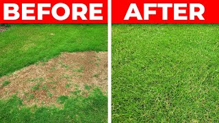 How to Fix a Bare Spot in the Lawn  3 Tips for Fast Repair [upl. by Thgirw]