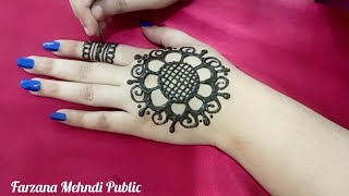 Two Back Hand Mehndi Ke Design EasyTikki Mehndi Design Latest Mehndi Ke Design [upl. by Peggi]