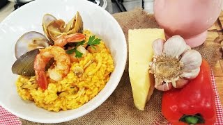 Risotto de mariscos por Gonzalo DÂ´Ambrosio [upl. by Ennaeirrac]