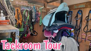 Tackroom Tour  Day 2 Vlogmas 2024  AS Equestrian [upl. by Sadira]