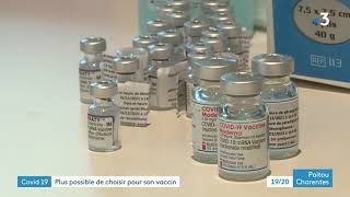 Covid 19  il nest plus possible de choisir pour son vaccin [upl. by Ajssatsan]