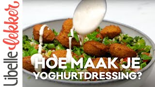 Hoe maak je yoghurtdressing [upl. by Acitel]