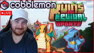 Minecraft WITH Pokemon  Cobblemon shorts [upl. by Lertnek329]