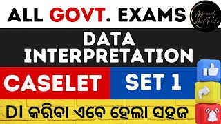 Data Interpretation Practice Set1CASELET For All Government Exams OSSC CGLOSSSC RIOSSC JEOetc [upl. by Siegfried423]