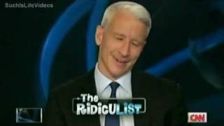 Anderson Cooper Puts Himself On The RidicuList For Giggling [upl. by Baxy]