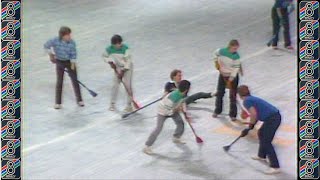 FLASHBACK Looking at the popularity of broomball in Texas 1984 [upl. by Poree]