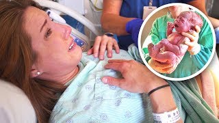 Emotional Live Birth Vlog of Our Baby Girl [upl. by Akinek]