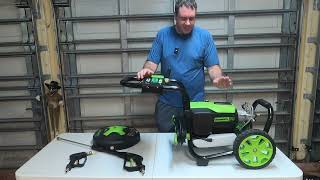 The only pressure washer you need Greenworks 2700 PSI [upl. by Najar716]