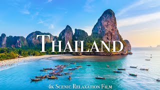 Thailand 4K  Scenic Relaxation Film With Calming Music [upl. by Moynahan]