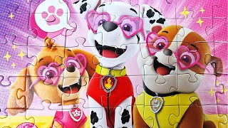 Paw Patrol Puzzle for Girls 💖 Puzzle für Kinder [upl. by Gallager]