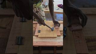 Install lock system in the pigeon house door pigeon kalapati कबूतर Голубь حمامة woodwork pet [upl. by Denver597]