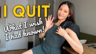 How I QUIT my job without having another job lined up  Career Change [upl. by Namharludba242]