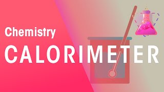 Calorimeter  Reactions  Chemistry  FuseSchool [upl. by Atwater127]