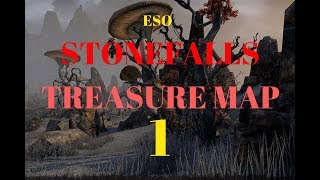 ESO STONEFALLS TREASURE MAP 1 [upl. by Lidda]