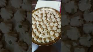 Ganesha naivedya modak 🌺🥥recipe food cooking modak madhavi shorts short [upl. by Anivas83]