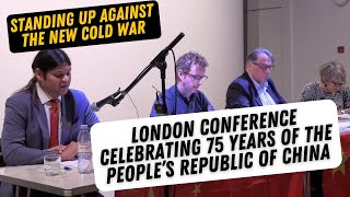 PRC75 London conference  Panel Standing up against the New Cold War [upl. by Portuna]