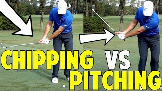 Chipping Vs Pitching [upl. by Rubma]