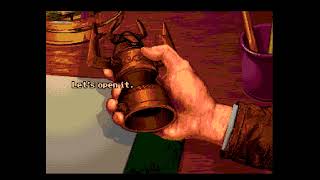 Indiana Jones and the Fate of Atlantis Dissolve Effect Amiga 500 LucasArts [upl. by Nahbois]