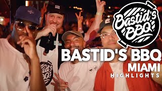 Bastids BBQ Miami Art Basel 2023 Views  1800Lucky [upl. by Ahsietal]