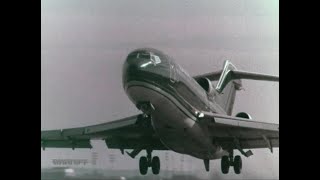 Braniff Beautiful Ultra Space Boeing 727 and 747 Jets TV Commercial 1980 [upl. by Bertero424]