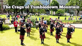 The Crags Of Tumbledown Mountain  Scots Guards Association Pipes and Drums [upl. by Smeaj]