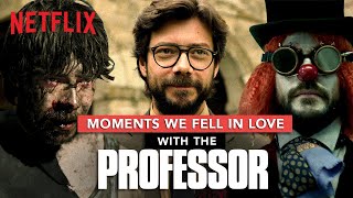 Money Heist Professor Moments We Fell In Love With Him  La Casa De Papel  Netflix India [upl. by Latsyek459]