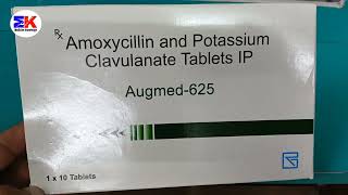 Augmed625 tablet  Amoxycillin amp Potassium Clavulanate Tablet  Augmed 625mg tablet Uses Benefits [upl. by Berlyn]