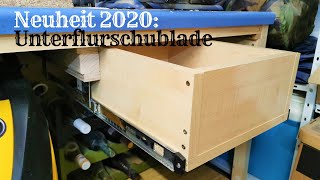 Die Erfindung 2020 Neue Art um Schubladenauszüge zu montieren  Unterflur Schublade  EASTER EGG [upl. by Coulter473]