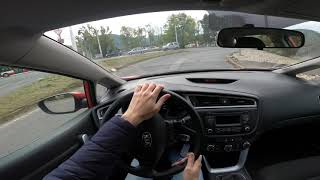 2015 Kia Ceed 14 CVVT  4K POV City Test Drive [upl. by Yromas167]