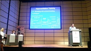 Hypoventilation Training in Swimming  European Congress of Sport Science 2016  by Xavier Woorons [upl. by Zoi478]