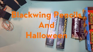 Blackwing Pencils and Halloween Candy [upl. by Apollo738]