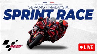 🔴 LIVE Sprint Race MotoGP Sepang Malaysia [upl. by Dhu]