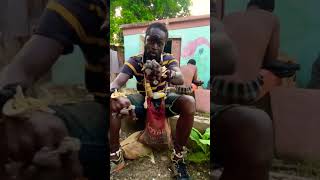 Voodoo man In jamaica 😳voodoo jamaica witchcraft music [upl. by Gannes]